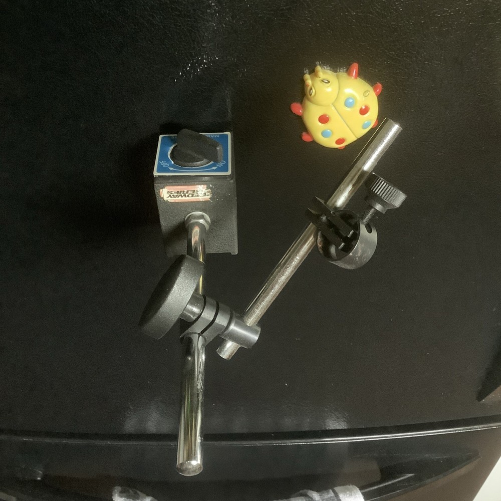 Dial Indicator Magnetic Base Holder with fine adjustment