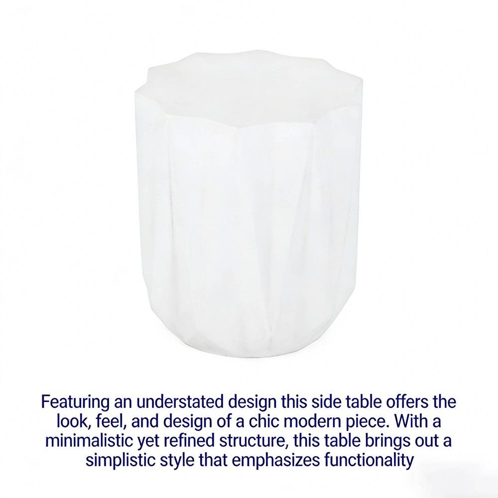 Outdoor Light Weight Concrete Side Table