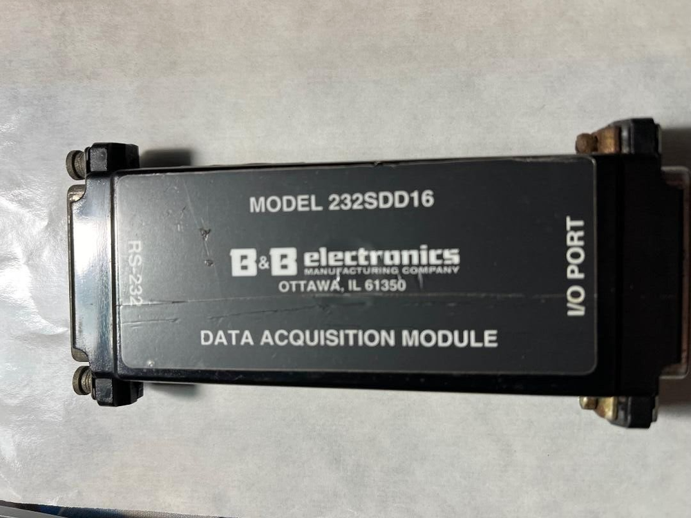 B&B Electronics 232SDD16 16 Channel RS232 Data Acquisition Module