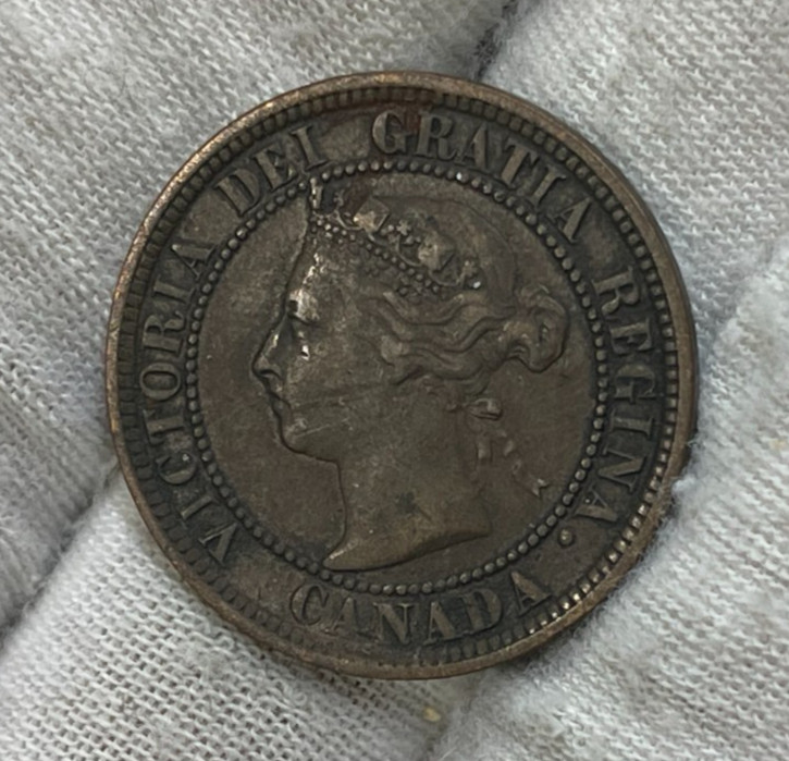 1888 Canada One Cent Coin
