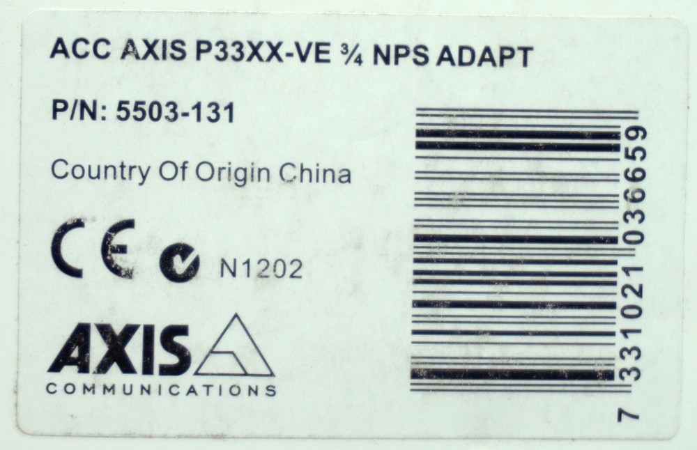 Axis Mounting Bracket P33XX-VE Axis Communications 5700-691 - New ✌️