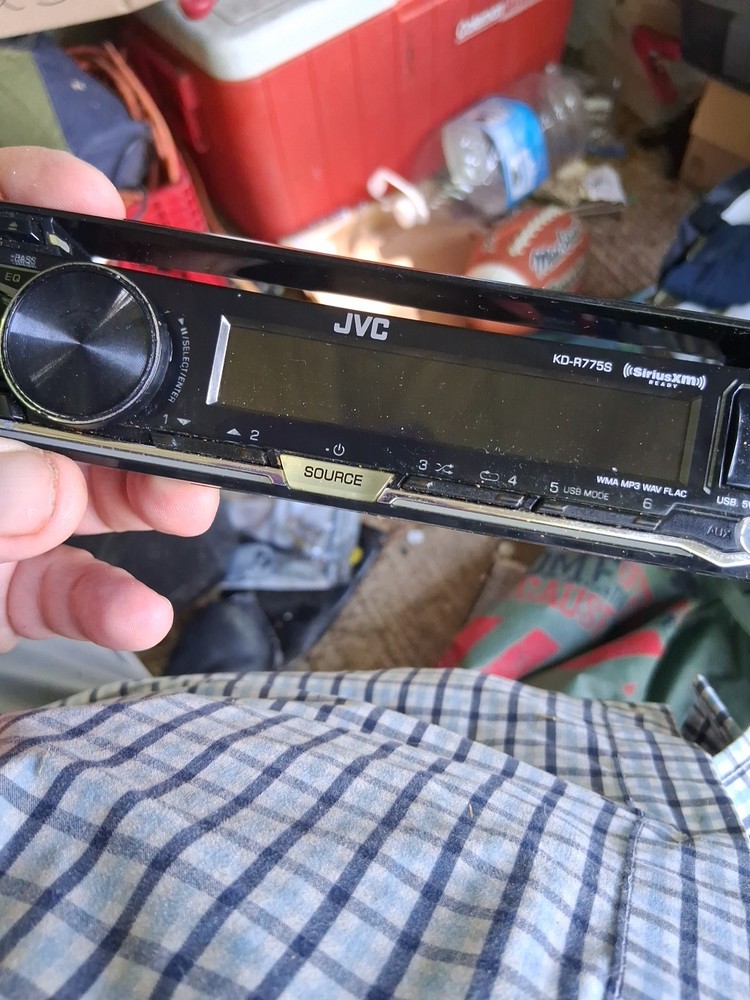 JVC KD-R775S Faceplate