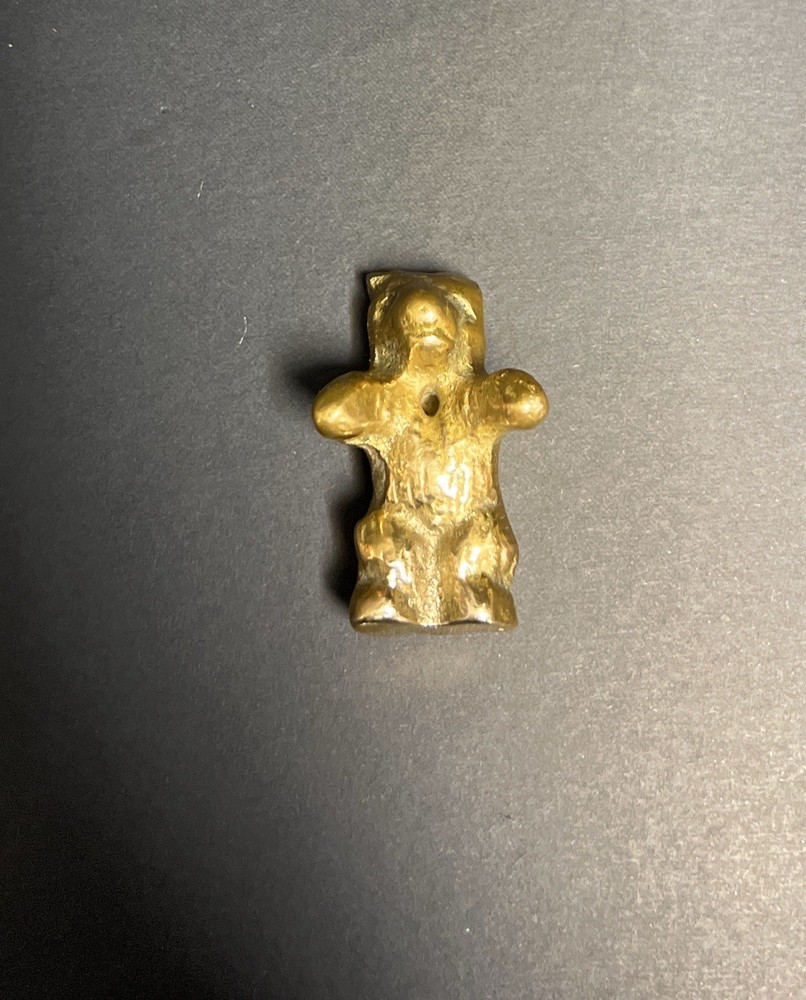 Vintage Small Brass Bear / Incense Holder