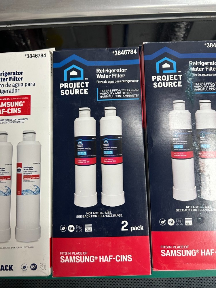 6-pack Project Source Samsung DA29-00020B HAF-CIN/EXP Refrigerator Water Filter