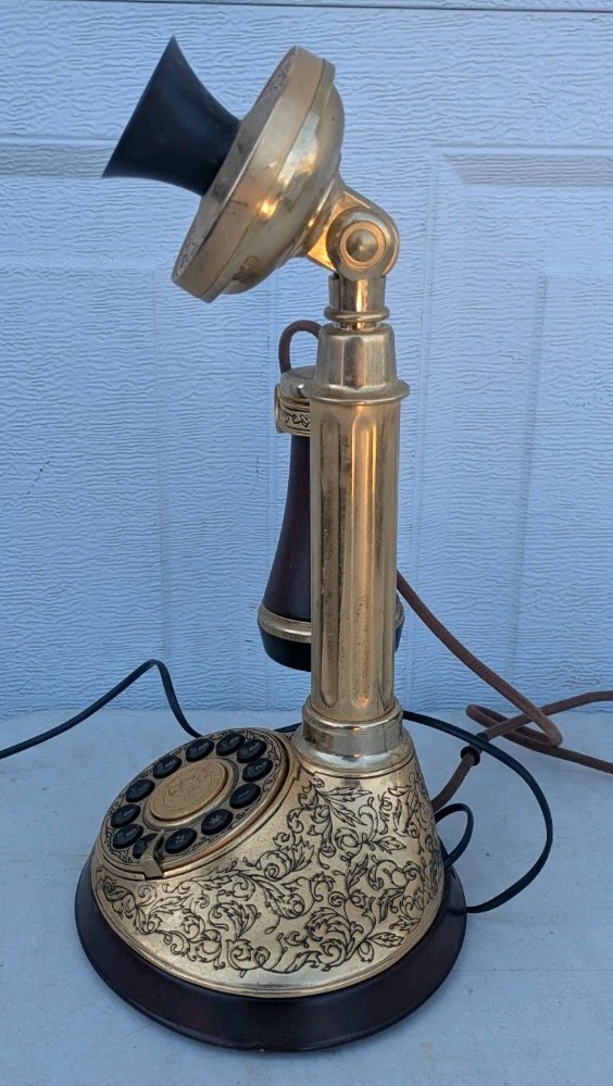 Franklin Mint Alexander Graham Bell Commerative Telephone
