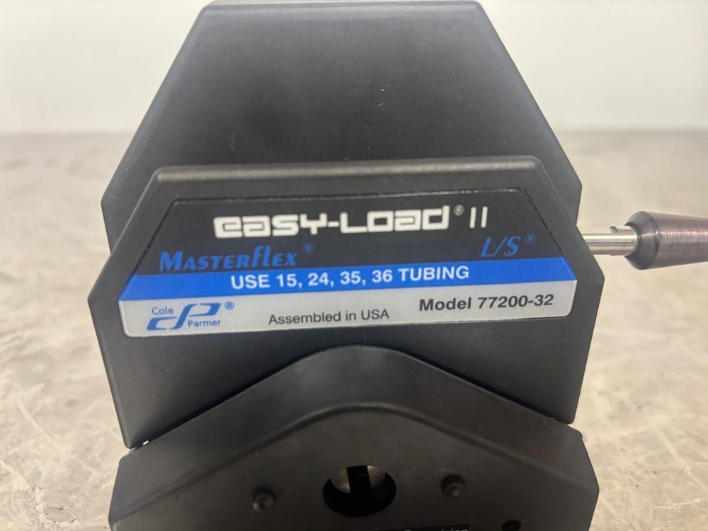 Used Masterflex Easy Load II L/S Model 77200-32 Pump head