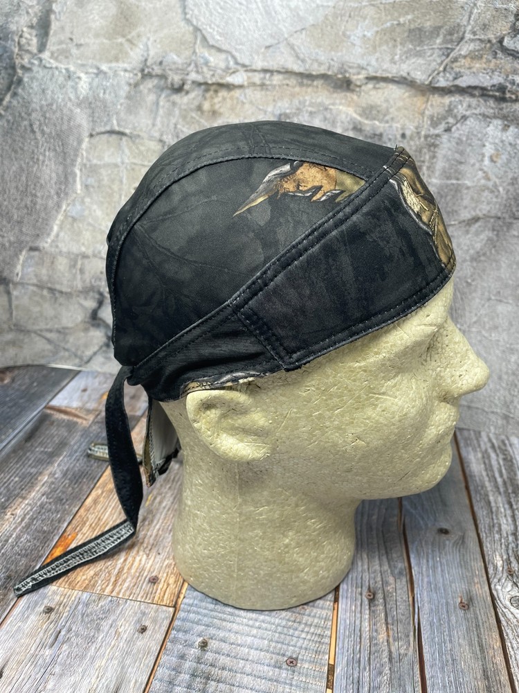 Mossy Oak Eclipse Microfiber Moisture Wicking Camouflage Headwrap Durag Cap Hat