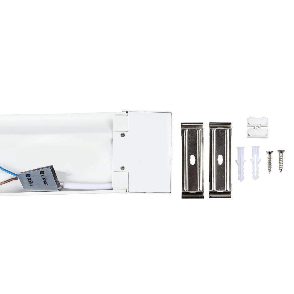 LED Batten Light 6500K Daylight Fluorescent Strip Light Slim Fitting LEDBRITE