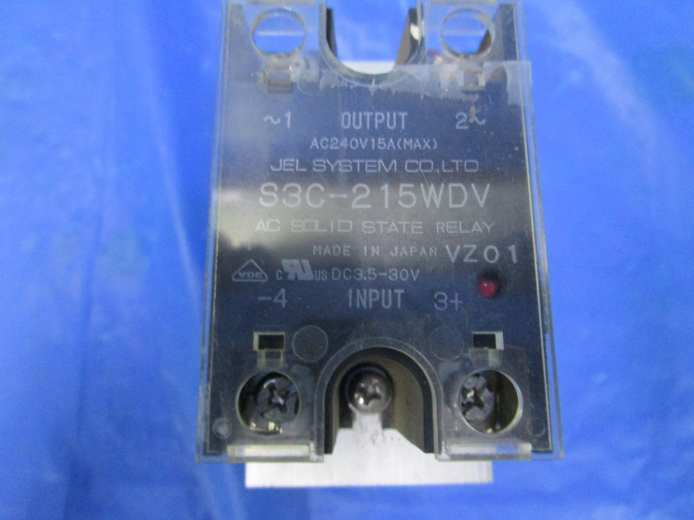 JEL SYSTEM SOLID STATE S3C-215WDV RELAY 1 Year Warranty