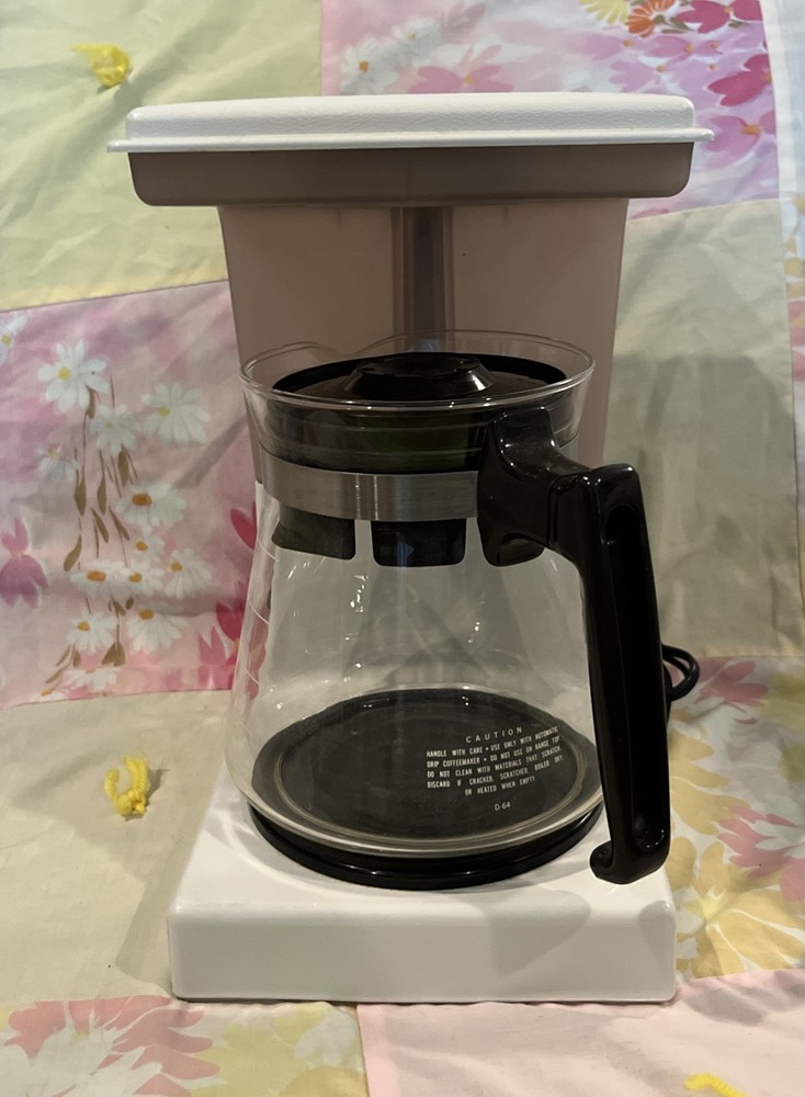 Vintage 1989 Black & Decker 12-Cup Programmable Coffee Maker Pot Retro Tested