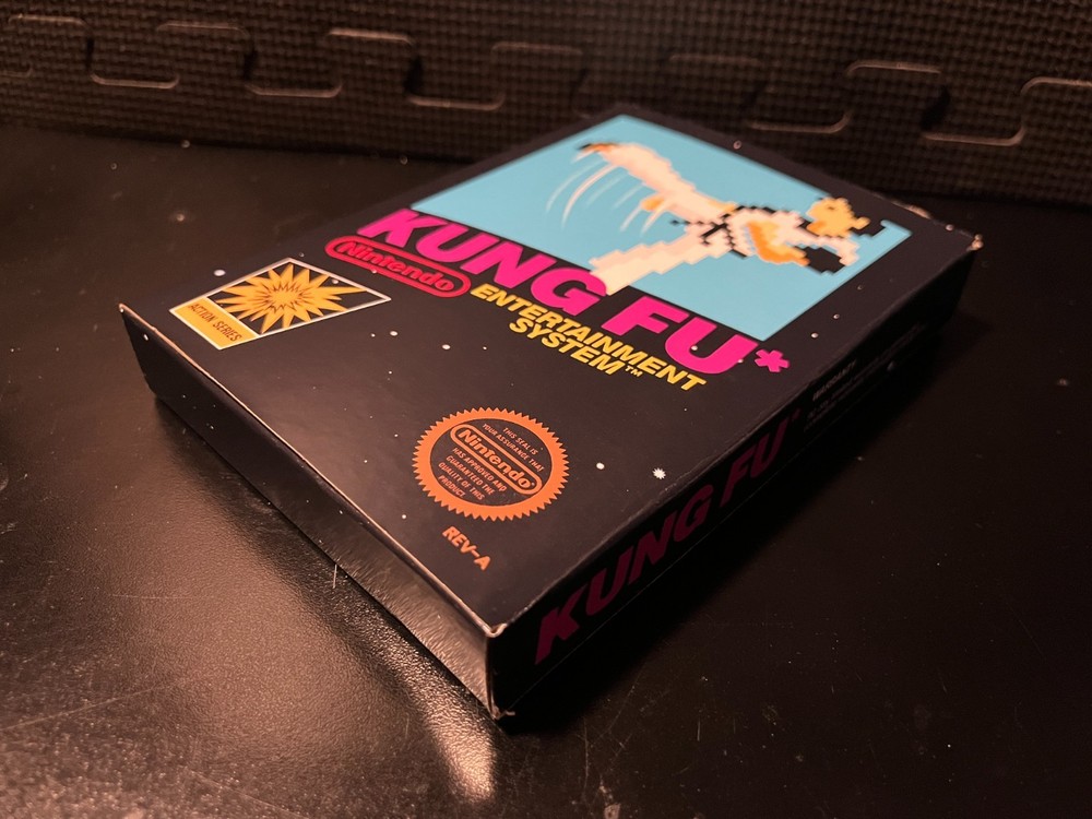 1985 Kung Fu Action - Empty custom design display box
