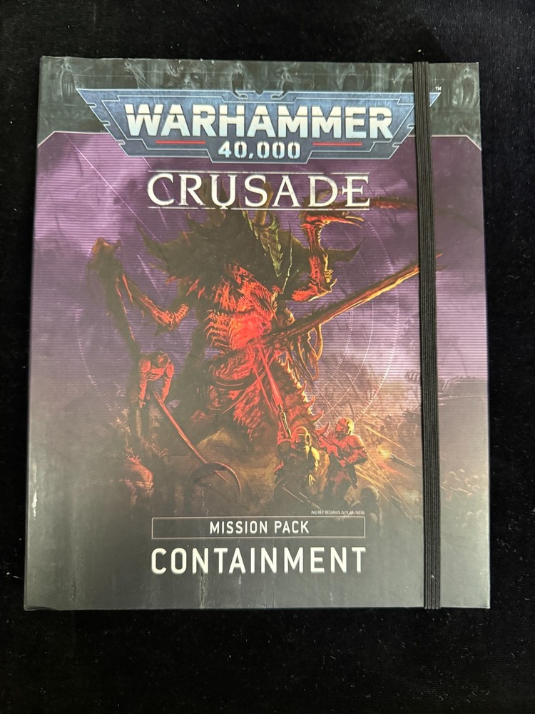 Games Workshop Warhammer 40k Crusade Containment Mission Pack Rulebook