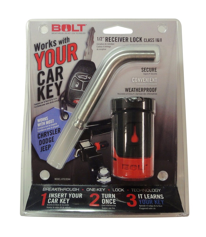 BOLT 7019344 Trailer Hitch Lock