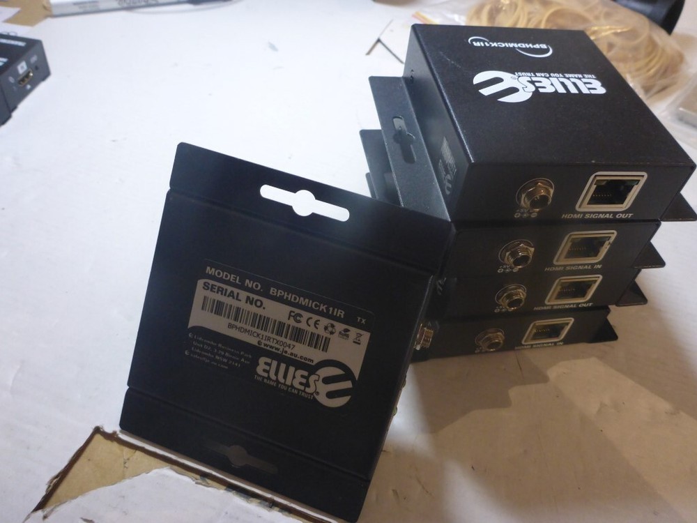ELLIES BPHDMICK1IR  HDMI TRANSMITTER ONLY VIA NETWORK (50MTR MAX) EC