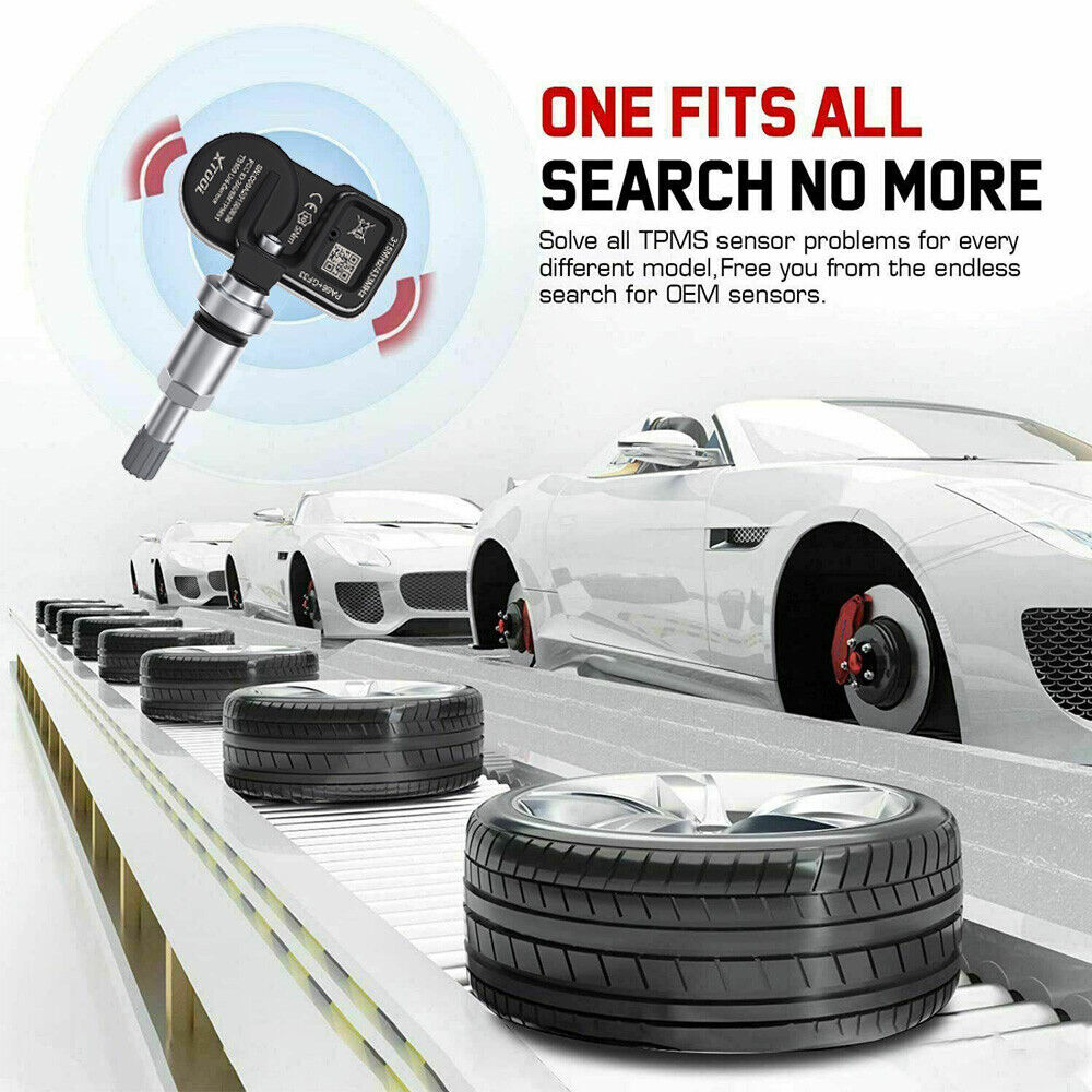 XTOOL TS100 PRO 315MHz & 433MHz Dual Band Programmable Tire Pressure Sensor