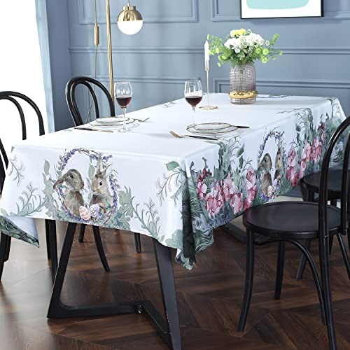 SASTYBALE Mantel rectangular de Pascua de 60 x 120" x 60" (Rectangular) Oscuro