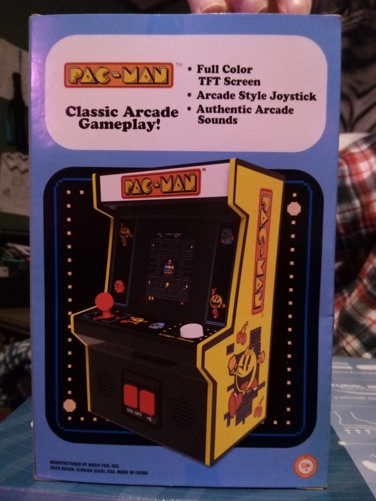 Pac-Man Arcade Classics Mini Arcade Game Basic Fun 2024 Edition Brand New