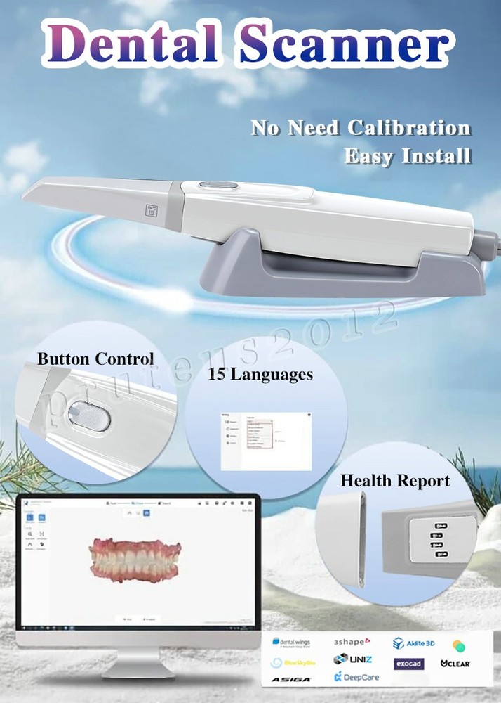 Dental Wired Scanner with Scanning Software