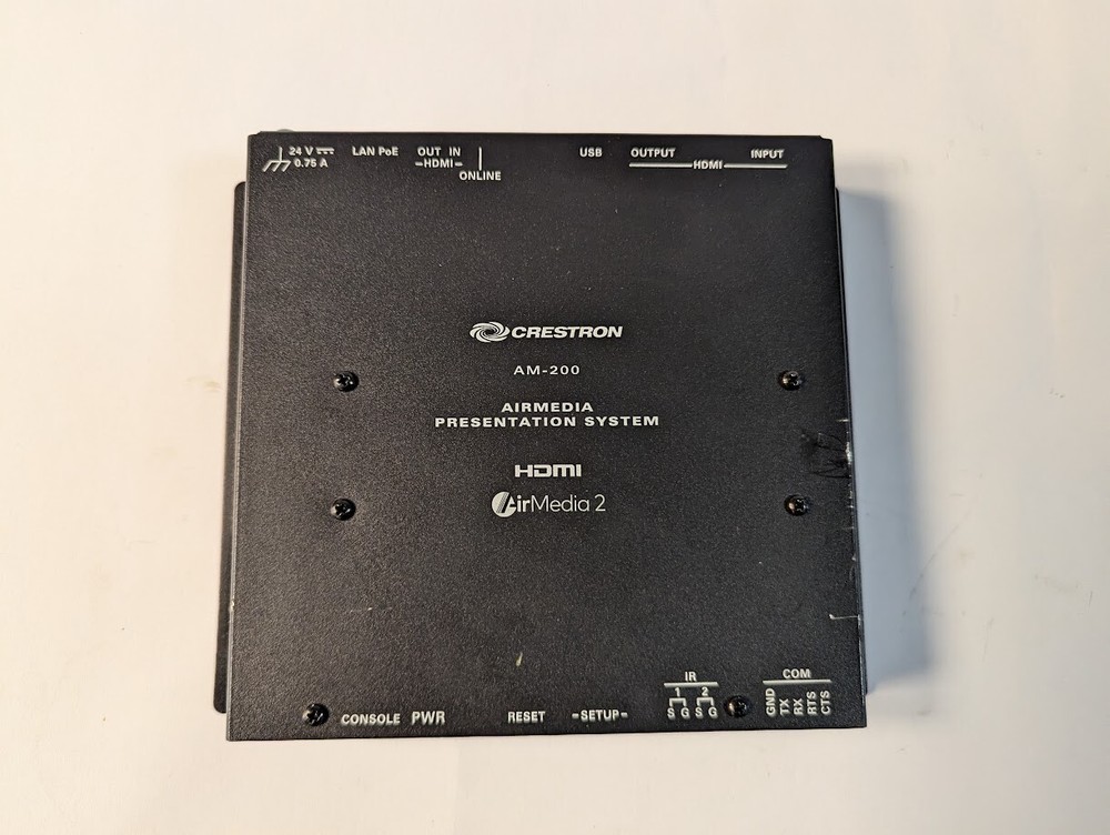 CRESTON AM 200 AIR MEDIA PRESENTATION SYSTEM