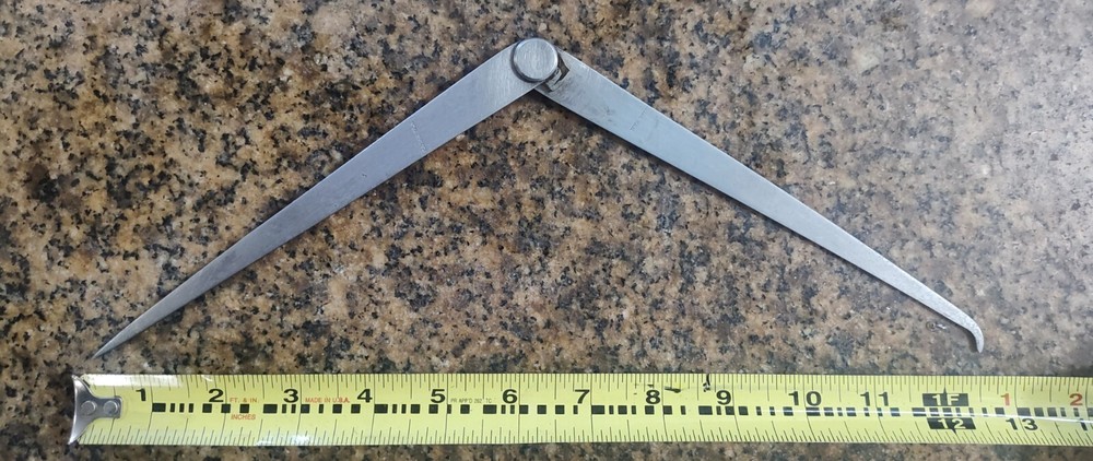 🗽 VINTAGE NY A BKLY 12" CALIPER/ DIVIDER