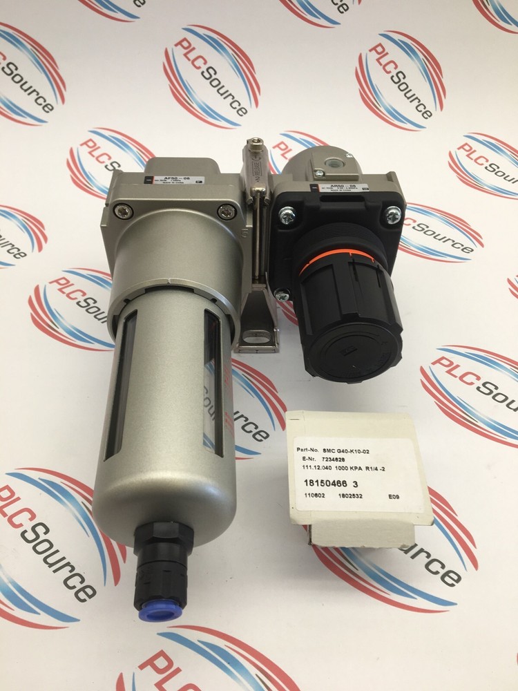 SMC AF SERIES COMBINATION PNEUMATIC MODULAR FILTER REGULATOR ASSY