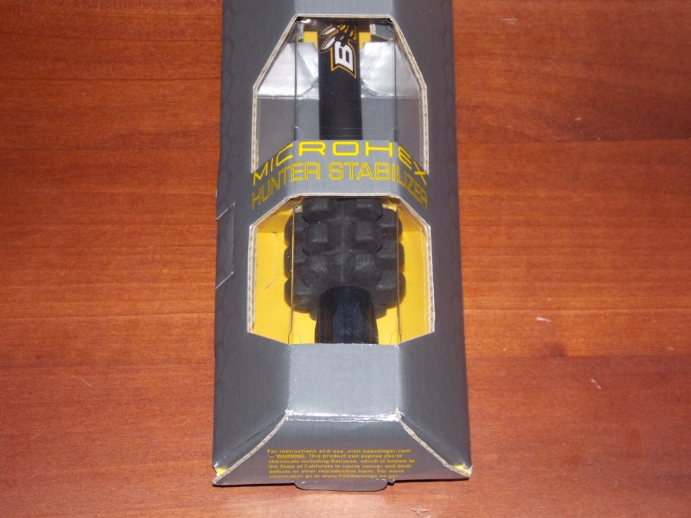 Bee Stinger MicroHex 10" Stabilizer in Matte Black- B Stinger