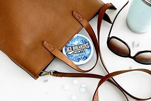 ICE BREAKERS Sugar Free Mints, Coolmint, 1.5 Ounce (Pack of 8)