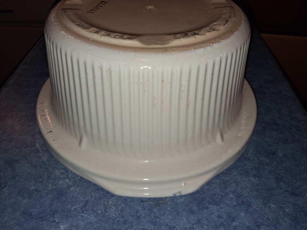 Replacement Rival Crockpot 3355 Ceramic Crock INSERT ONLY 5 qt Slow Cooker White