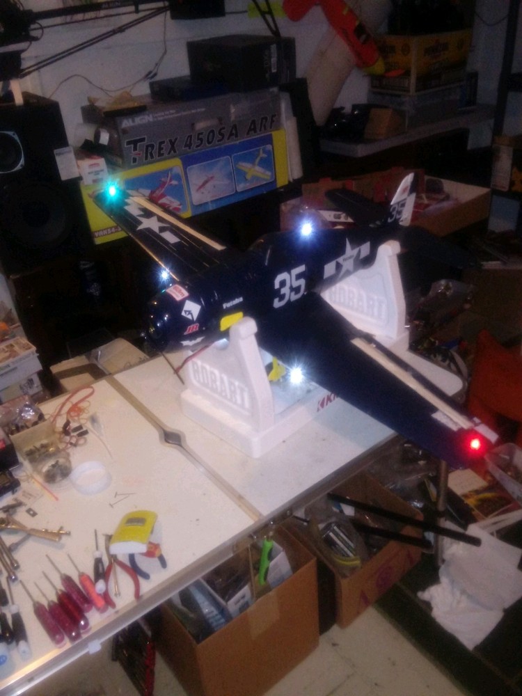 RC Plane Drop Tanks