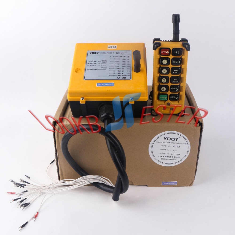 F23-BB(S) 12V 2 Transmitter +1 Receiver Industrial Crane wireless Remote Control