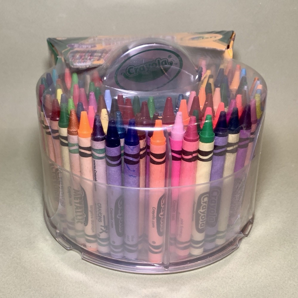 CRAYOLA Telescoping TOWER 2007 3-Tier Display Case 150 CRAYONS Unopened