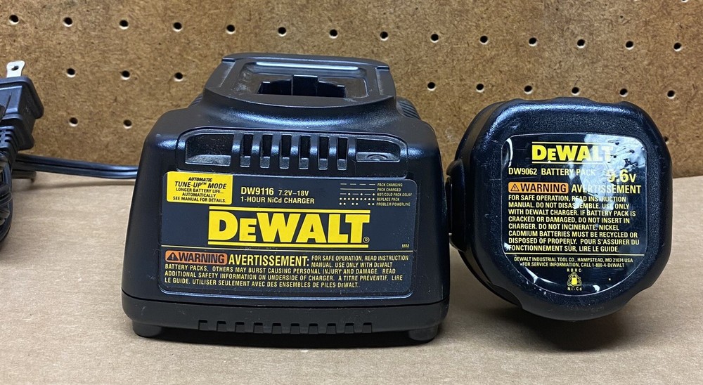 Dewalt 5-Piece 9.6V Compatible Tool Bundle - ALL TESTED AND WORKING