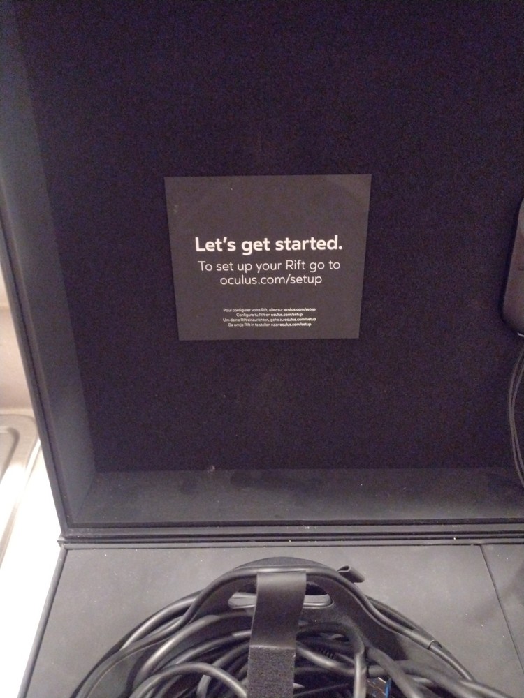 Oculus Rift CV1 2016 PC-Powered VR Gaming Headset Black