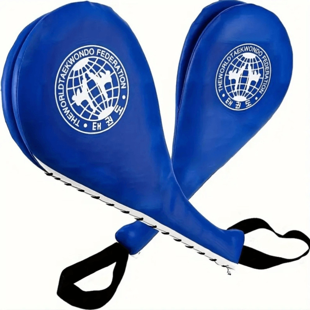 2 Pack Blue Taekwondo Kick Pads