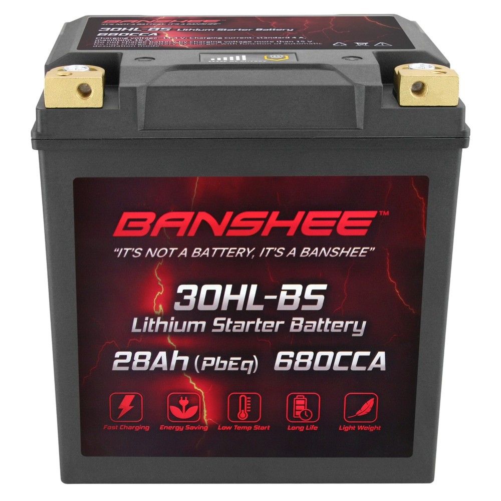 Lightweight YTX30L-BS LiFePO4 Battery