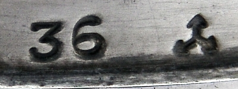 Rose and Scroll Soap Box Gorham Sterling Silver 1898 CRJ Monogram