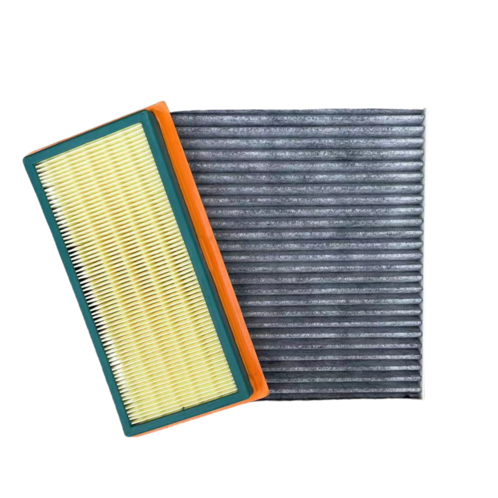 For 2014-2019 VERSA & VERSA NOTE Combo set Engine & Carbonized Cabin Air Filter