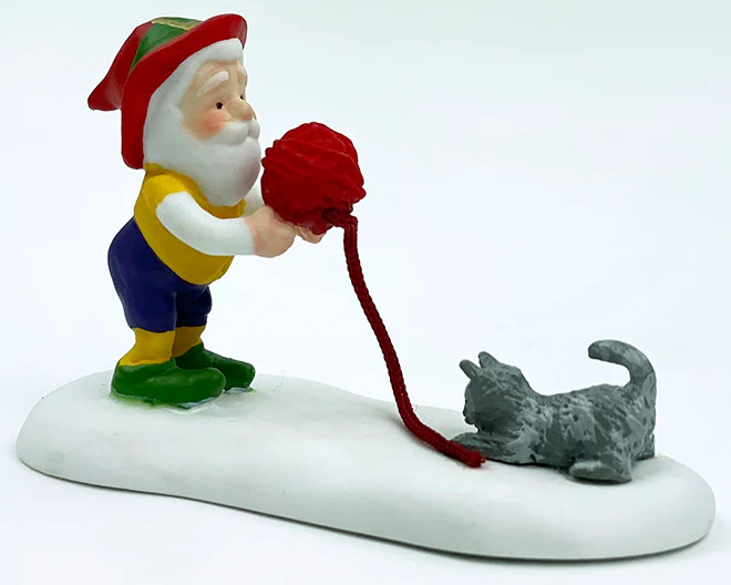 Enesco - North Pole - Kitten Tested For Best Mittens