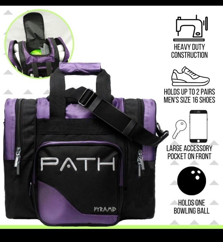 Pyramid Path Pro Deluxe Single Tote Bowling Bag
