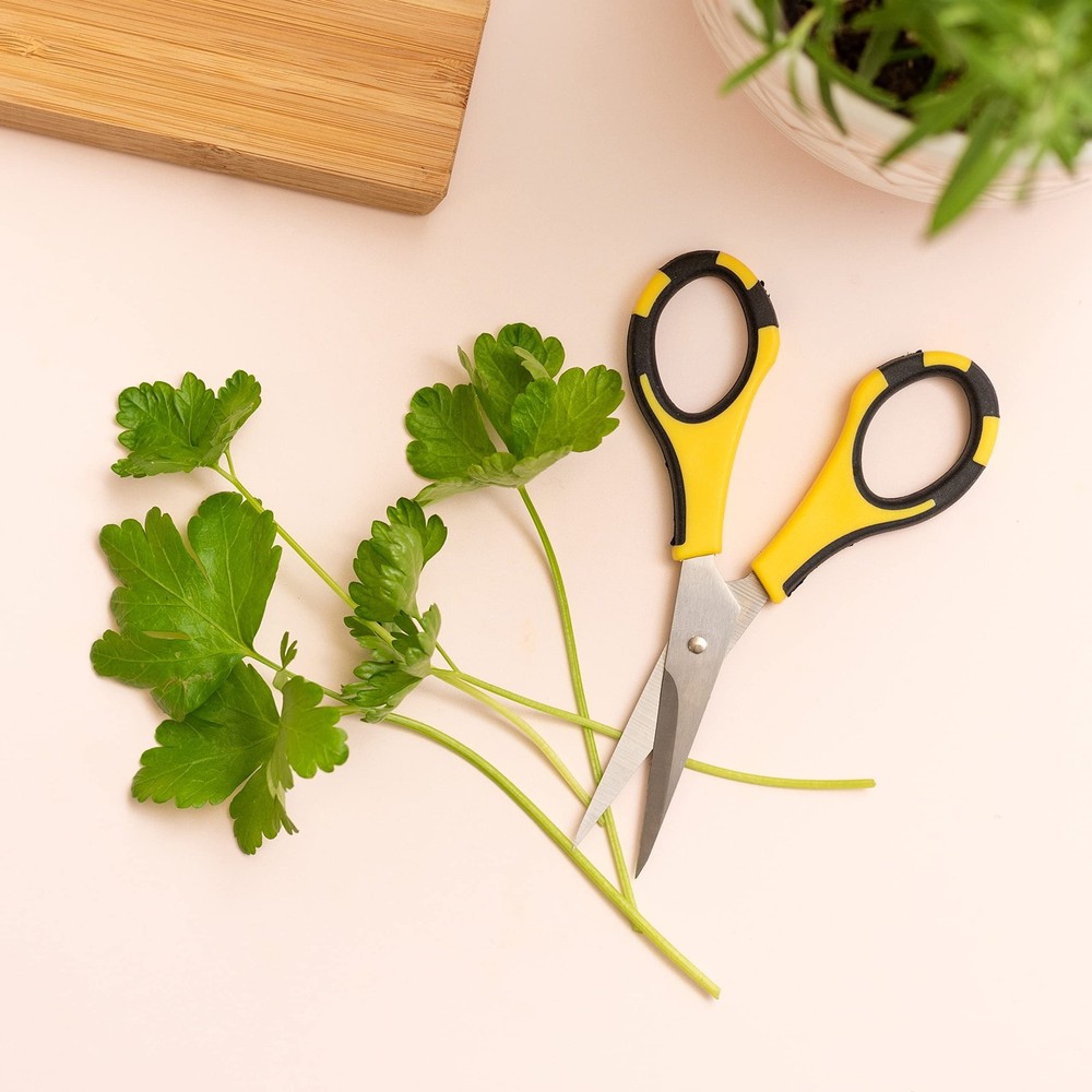 EK Tools Cutter Bee Scissors 4 Pack, Black and Yellow, Multi Pack Scissors for