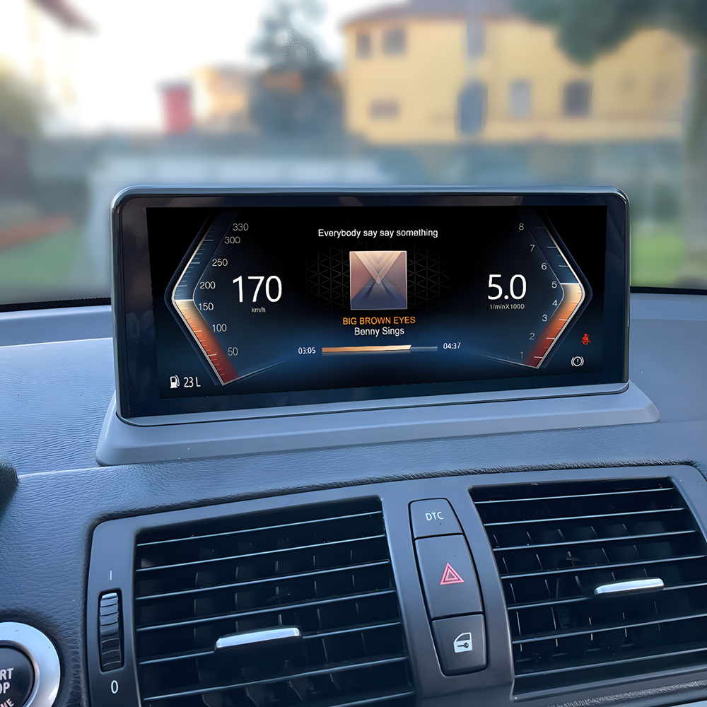 For BMW 1 Series E81 E87 E88 Idrive 10.25''Car Android 13 GPS Navigation CarPlay