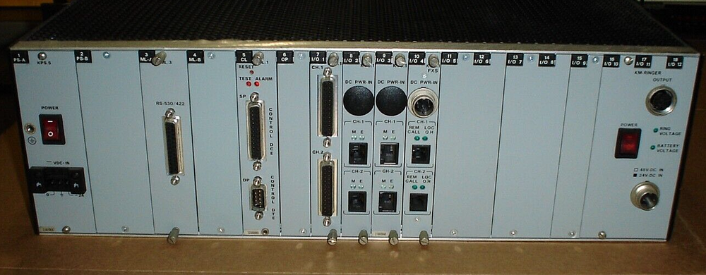 California Microwave Data Systems MX-2000 Digital Multiplexer MX-2000/24/V36