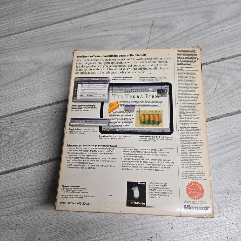 Microsoft Office 97 Professional Edition With Box
