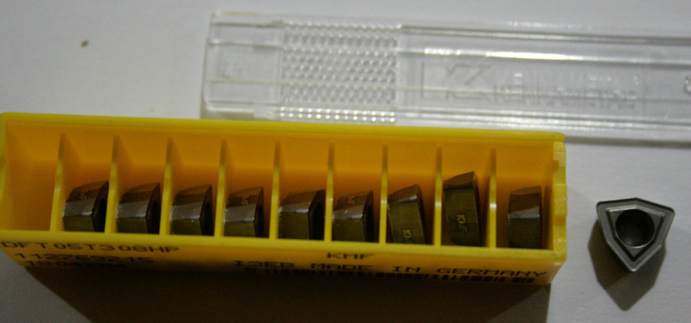 Kennametal Carbide Inserts - DFT 05T308HP ( KMF  )  10 inserts