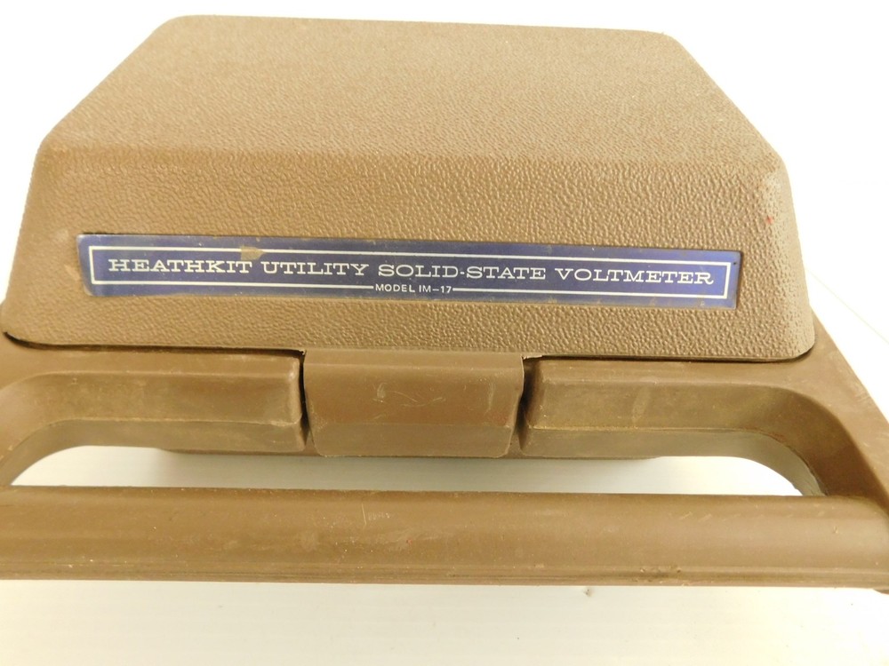 HEATHKIT UTILITY SOLID STATE VOLTMETER MODEL IM-17 (GSW90)