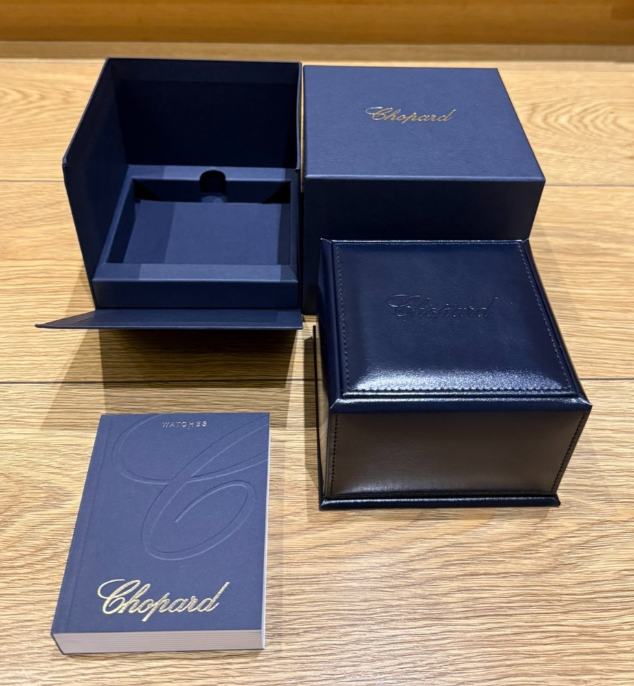 Genuine Original 2026 Current Chopard Watch Presentation Box Case with Booklet