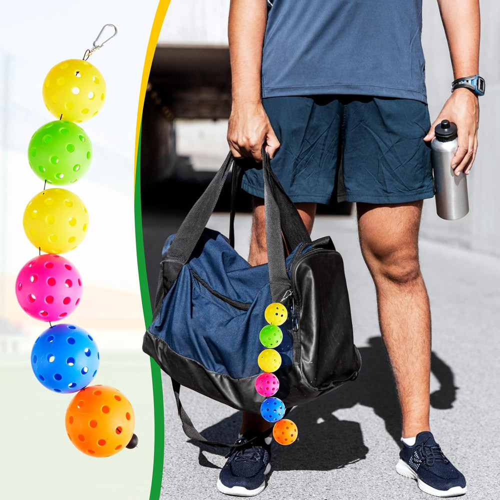 5 Pcs Ball String Holder Compatible with Pickleball Stringer Cable Chord for Sto