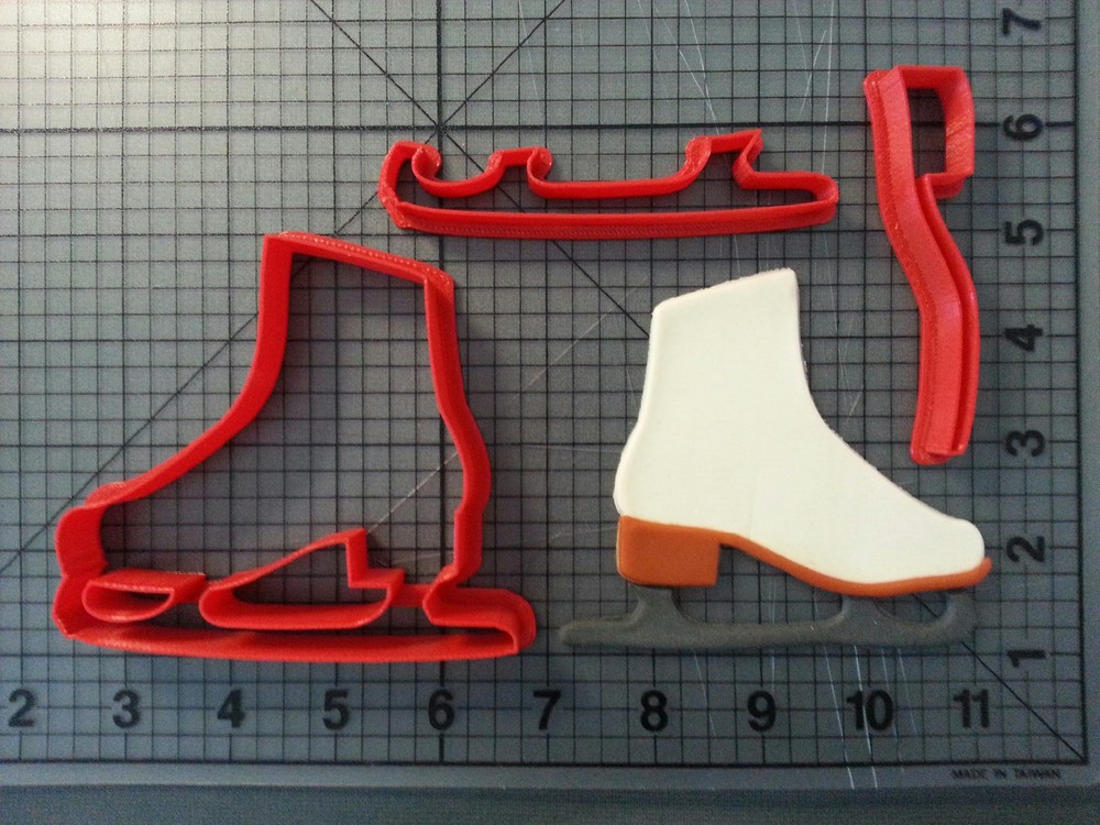 Ice Skate Cookie Cutter Set