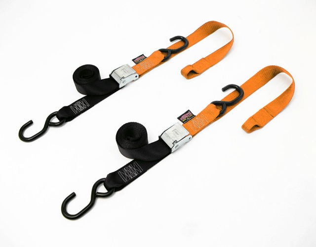 Powertye 1" Soft-Tye Tie Downs Orange (23629)