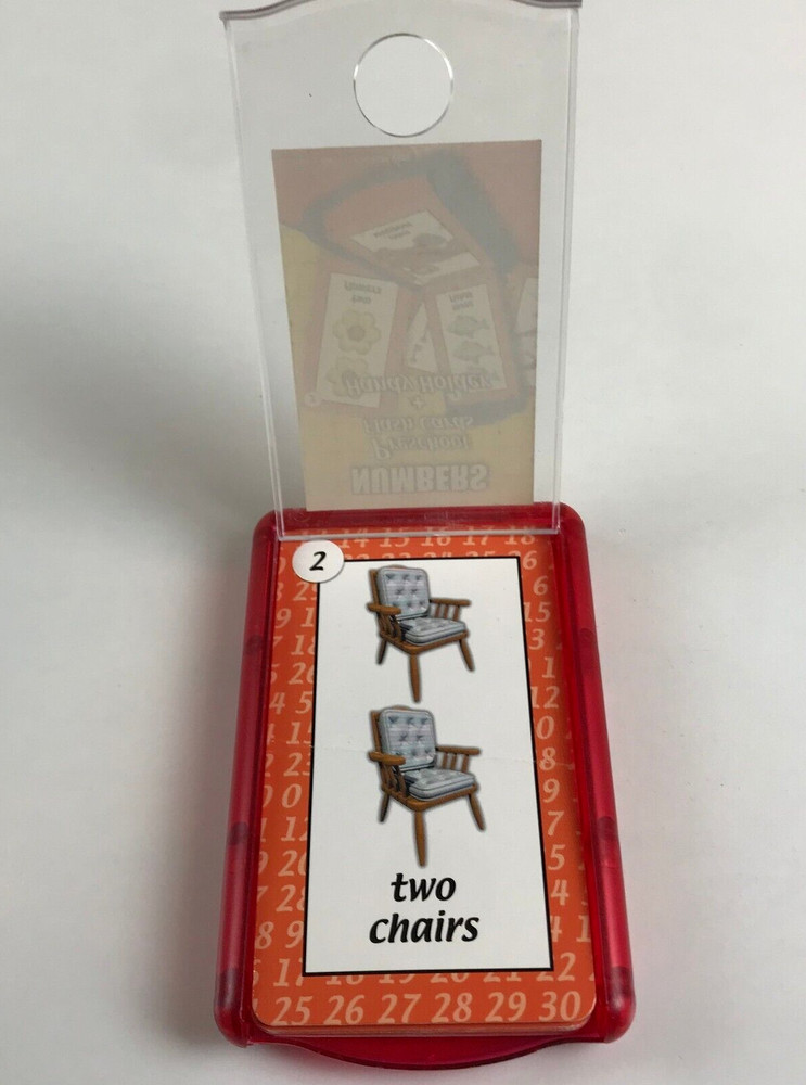Addition & Subtraction Preschool Flash Cards + Handy Holder